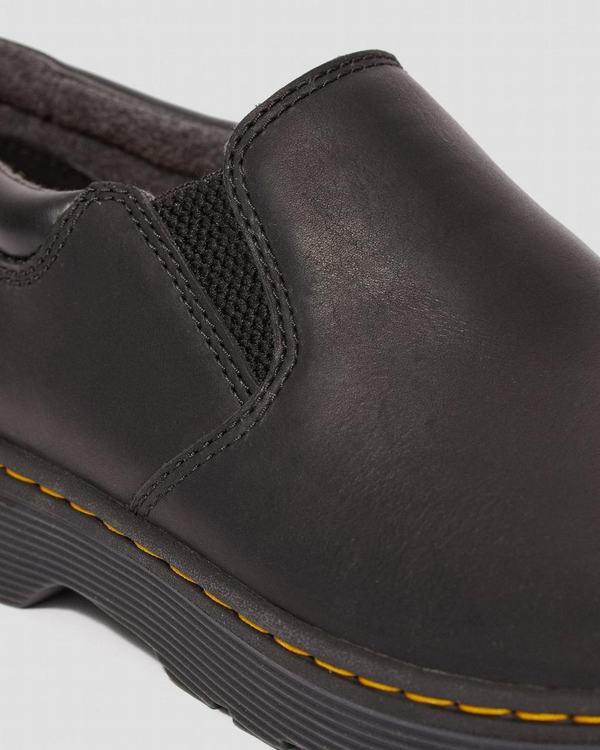 Dr Martens Pánské Polobotky Tipton Slip On Černé, CZ-029871